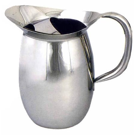 3 Qt Stainless Steel Bell Pitcher With Guard